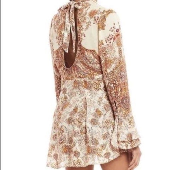 Free People M Lady Luck Print Tunic Dress - Picture 4 of 13